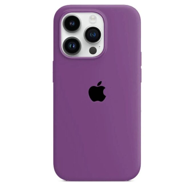 Husa Silicon pentru iPhone 13 Pro, New Purple