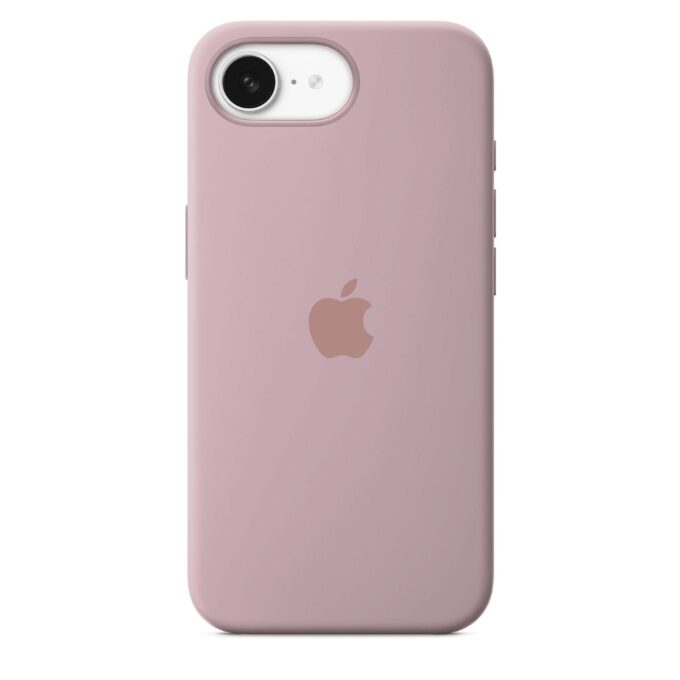 Husa Silicon pentru iPhone 16E, Pink Sand