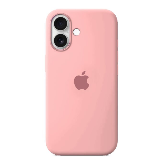 Husa Silicon pentru iPhone 17, Baby Pink