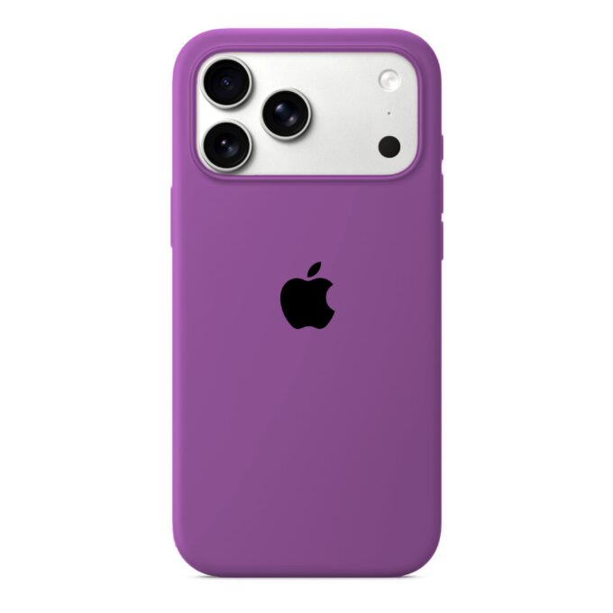 Husa Silicon pentru iPhone 17 Pro Max, New Purple