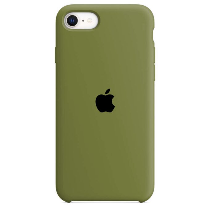Husa Silicon pentru iPhone 8/ SE (2020)/ SE (2022), Army Green