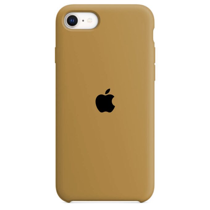 Husa Silicon pentru iPhone 8, Honey