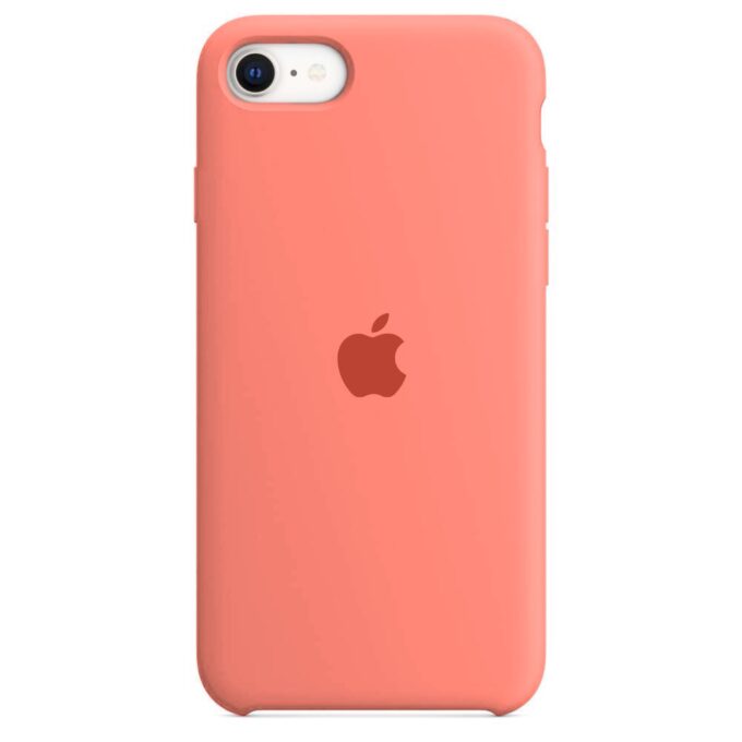 Husa Silicon pentru iPhone 8/ SE (2020)/ SE (2022), Peach