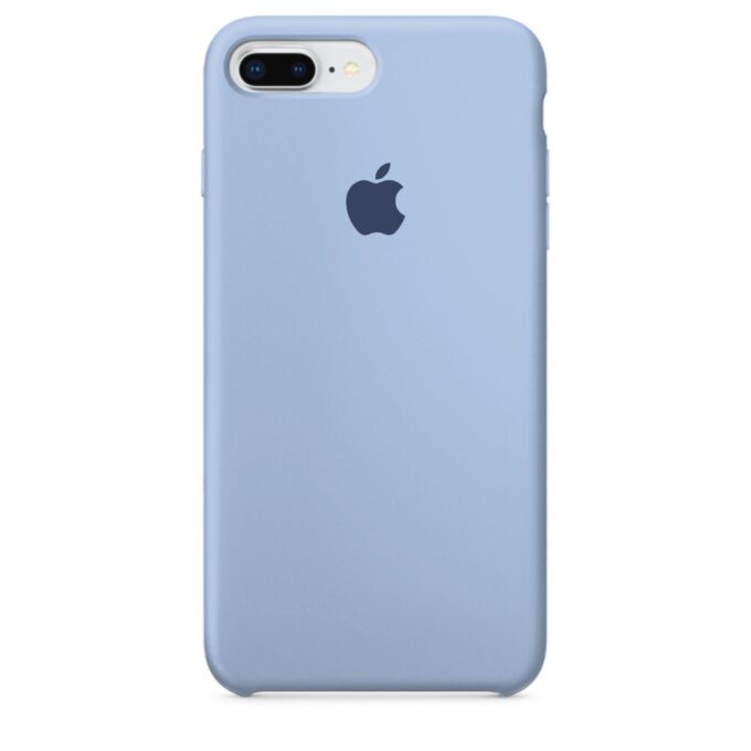 Husa Silicon pentru iPhone 8 Plus, Baby Blue