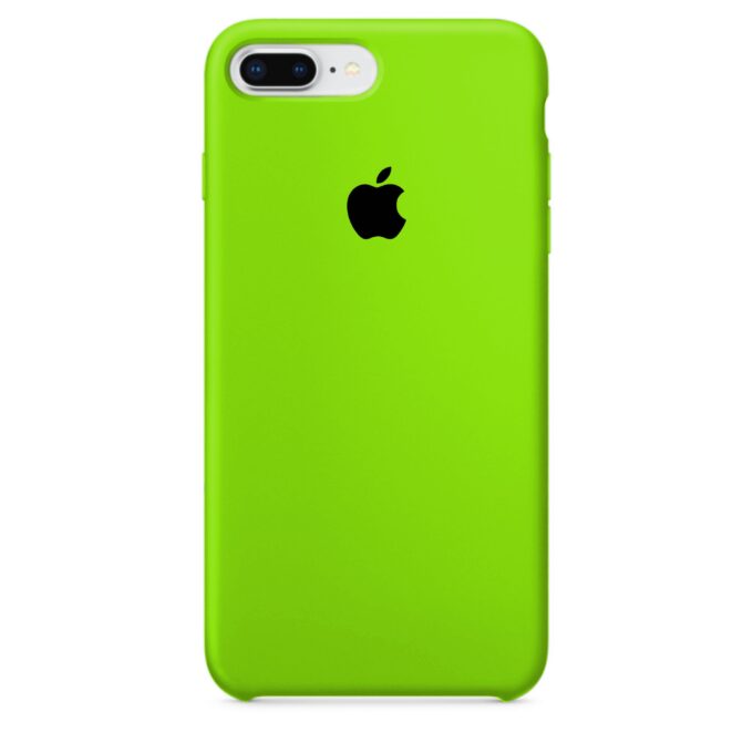Husa Silicon pentru iPhone 8 Plus, Crazy Green