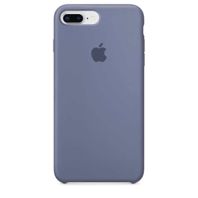 Husa Silicon pentru iPhone 8 Plus, Lavender Grey