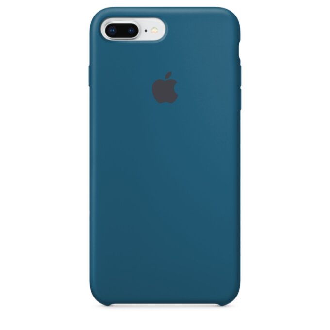 Husa Silicon pentru iPhone 8 Plus, Pacific Green