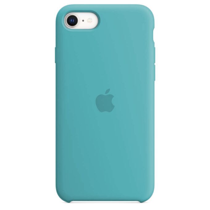 Husa Silicon pentru iPhone 8/ SE (2020)/ SE (2022), Sea Blue