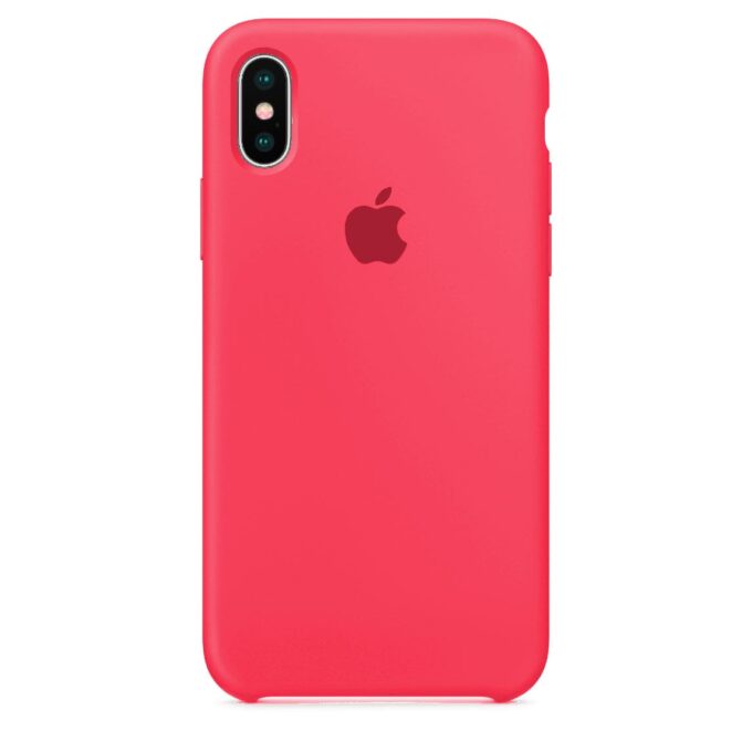 Husa Silicon pentru iPhone Xs Max, Crimson Pulse