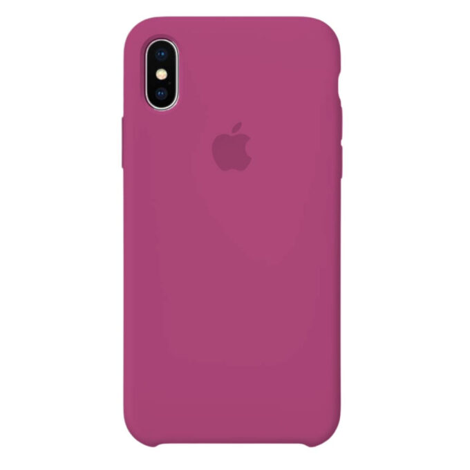Husa Silicon pentru iPhone Xs, Dragon Fruit