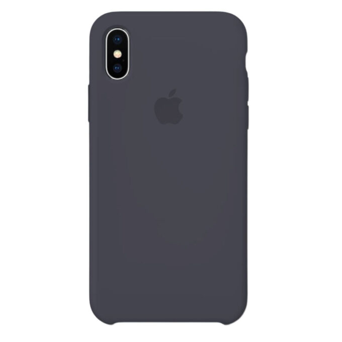 Husa Silicon pentru iPhone Xs Max, Black