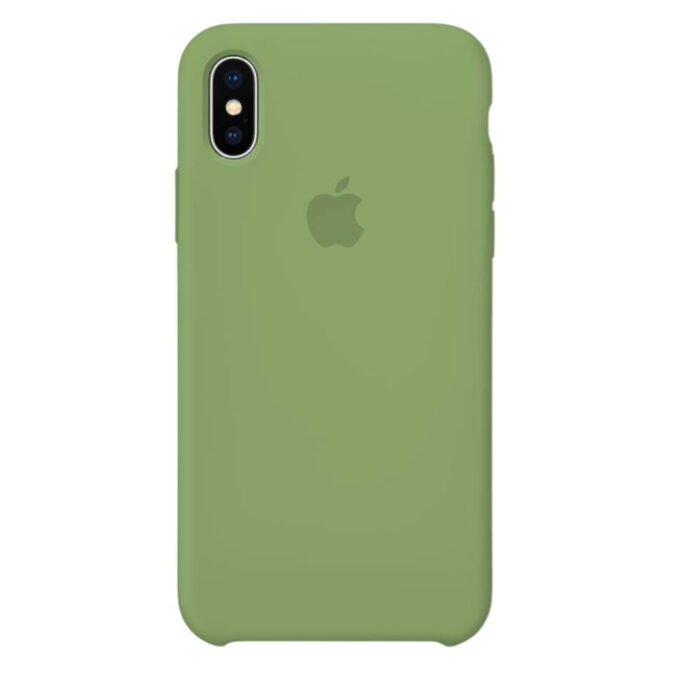 Husa Silicon pentru iPhone Xs Max, Green