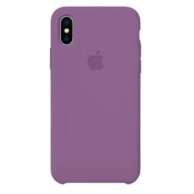 Husa Silicon pentru iPhone Xs Max, New Purple