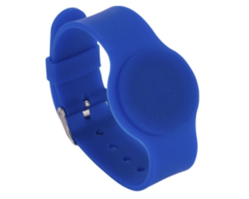 Bratara de proximitate din silicon cu catarama 125Khz, Albastra, IDT-4009EM-BL 1 Bratara de proximitate din silicon cu catarama 125Khz, Albastra, IDT-4009EM-BL