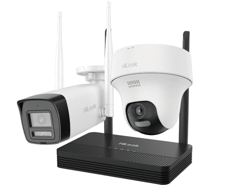 Kit supraveghere IP Wireless HiLook EasyLink IKS-2042BTH-PH/W, 2 camere 2MP, NVS, IR 30m, audio bidirectional, slot microSD 1 Kit supraveghere IP Wireless HiLook EasyLink IKS-2042BTH-PH/W, 2 camere 2MP, NVS, IR 30m, audio bidirectional, slot microSD