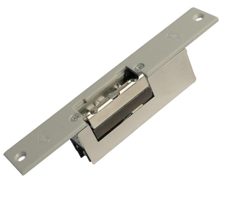 Yala electromagnetica incastrata scurta, forta inchidere 800Kg, memorie mecanica, inox, Nadal Badal REF1040G