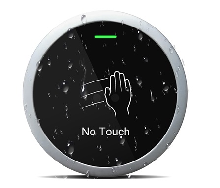 Buton de iesire pentru exterior cu infrarosu, fara atingere, carcasa din aluminiu, 73x20mm, LED stare, 3-10 cm, Secukey Sbutton 100-X 1 Buton de iesire pentru exterior cu infrarosu, fara atingere, carcasa din aluminiu, 73x20mm, LED stare, 3-10 cm, Secukey Sbutton 100-X