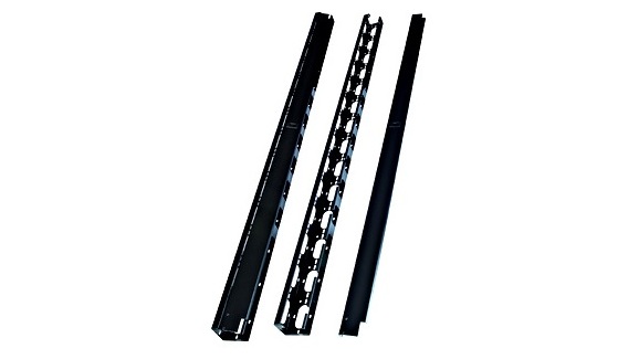 Organizator cabluri 1865x 92x 85mm, pentru unitati 42U-1970mm, Schrack DTKV42MS-B 1 Organizator cabluri 1865x 92x 85mm, pentru unitati 42U-1970mm, Schrack DTKV42MS-B
