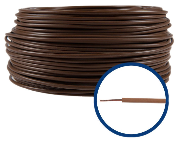 Conductor FY 2,5 mm, solid, 100 m, FY2.5-MARO 1 Conductor FY 2,5 mm, solid, 100 m, FY2.5-MARO