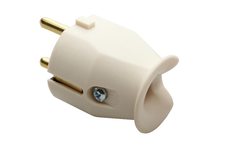 Stecher portabil Gewiss GW28011, 2P+E 10/16A, 250Vca, standard german/francez, alb 1 Stecher portabil Gewiss GW28011, 2P+E 10/16A, 250Vca, standard german/francez, alb