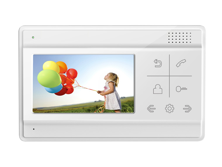 Monitor LCD 4.3 Inch color 4 fire, microfon, 14.5V DC, deschidere yala electromagnetica, Safer M2604AIHA 1 Monitor LCD 4.3 Inch color 4 fire, microfon, 14.5V DC, deschidere yala electromagnetica, Safer M2604AIHA
