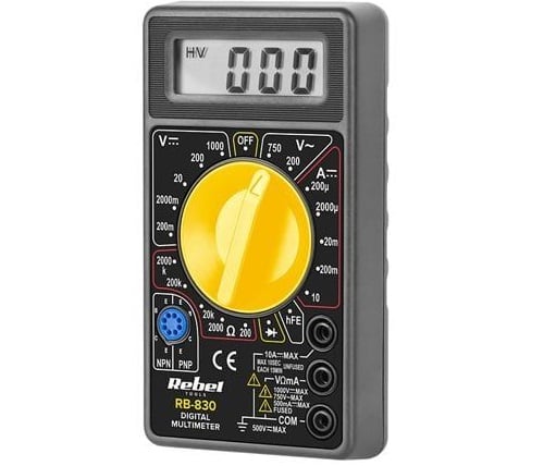 Multimetru Digital universal REBEL MIE-RB-830 1 Multimetru Digital universal REBEL MIE-RB-830