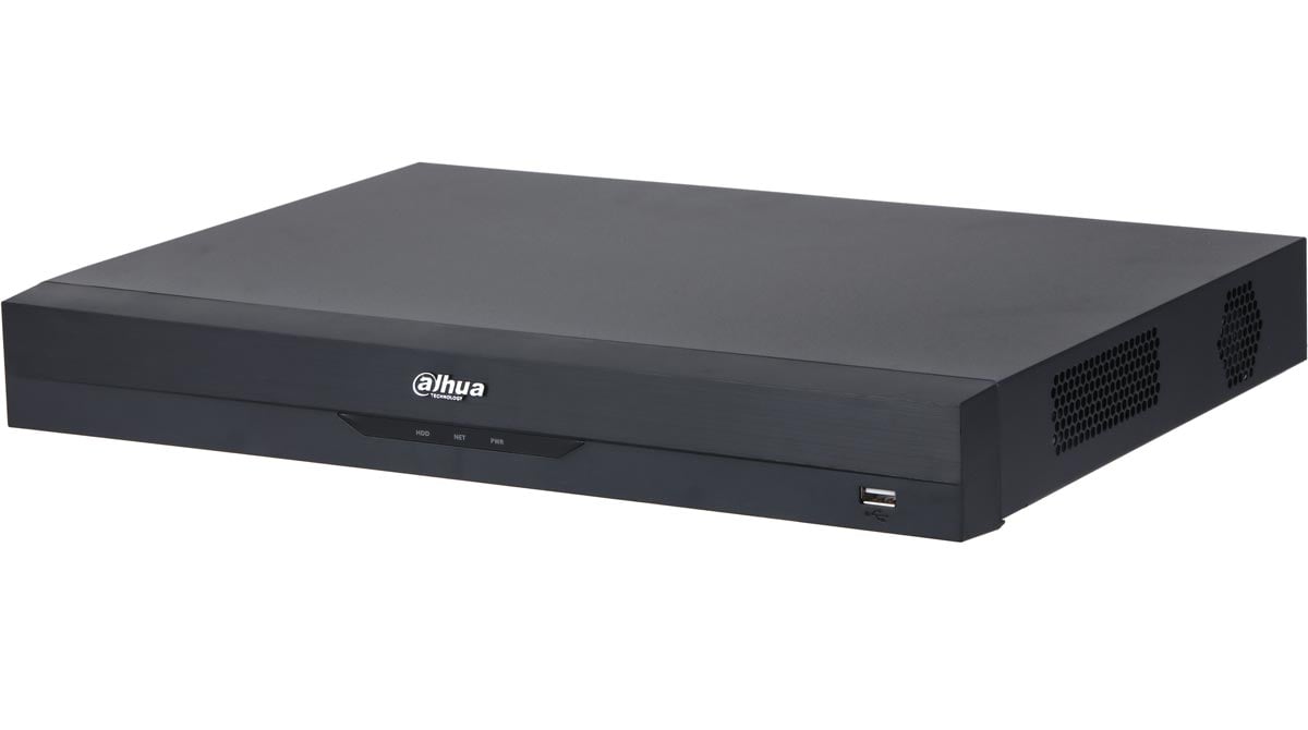 NVR Dahua WizSense, 16 canale, 16 MP 5K, 2x SATA, bandwidth 256 Mbps, People Couting, Heat Map, NVR4216-EI