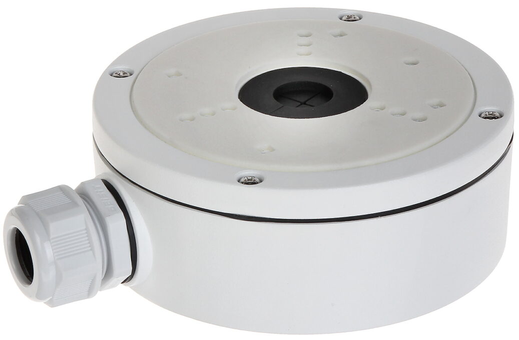 Doza din aluminiu pentru camere de supraveghere Dome sau Bullet, cu presetupa si garnituri, dimensiuni 168 x 137 x 52mm, Safer SAF-1280ZJ-S