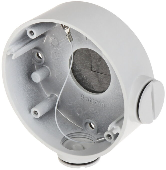 Doza pentru conexiuni din aluminiu, 63x63 mm, pentru camere bullet cu diametru de 88.5 mm, Safer SAF-1260ZJ 1 Doza pentru conexiuni din aluminiu, 63x63 mm, pentru camere bullet cu diametru de 88.5 mm, Safer SAF-1260ZJ