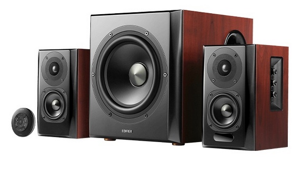 Boxe 150W RMS, 8inch, Edifier S350DB, AUX, Bluetooth, COX, OPT, PC, telecomanda, carcasa lemn 1 Boxe 150W RMS, 8inch, Edifier S350DB, AUX, Bluetooth, COX, OPT, PC, telecomanda, carcasa lemn