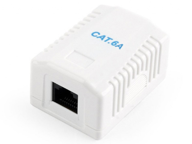 Priza aplicata UTP CAT6A, 1 port, ABS, Safer SAF-SINGLEPORT-6A 1 Priza aplicata UTP CAT6A, 1 port, ABS, Safer SAF-SINGLEPORT-6A