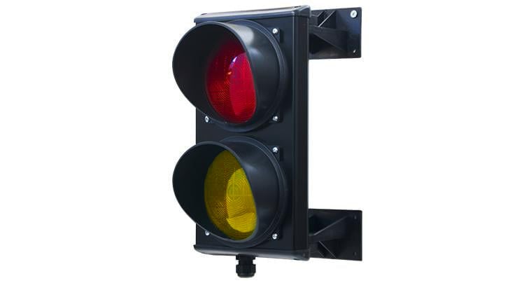 Semafor rosu-galben, 2 lumini LED, 24V, TLHTC2-24-R/Y 1 Semafor rosu-galben, 2 lumini LED, 24V, TLHTC2-24-R/Y