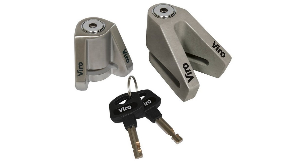 Sistem blocare disc pentru biciclete, scutere si motociclete, Viro VIRO135 1 Sistem blocare disc pentru biciclete, scutere si motociclete, Viro VIRO135