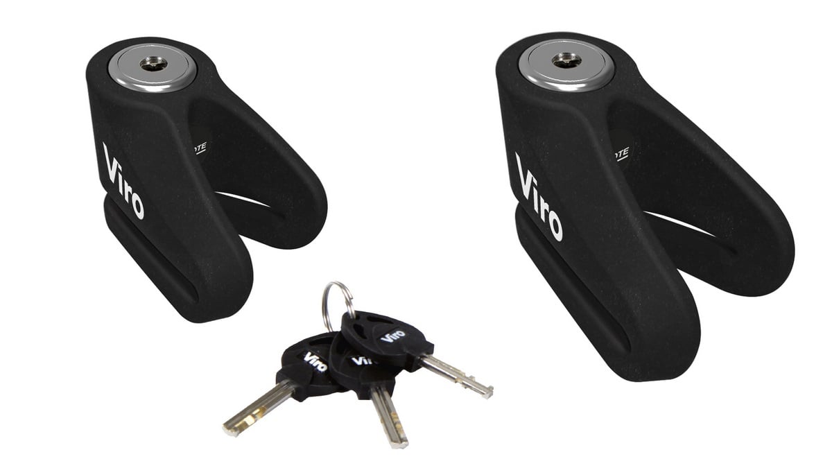 Sistem blocare disc pentru biciclete, motorete si motociclete, Viro VIRO167 1 Sistem blocare disc pentru biciclete, motorete si motociclete, Viro VIRO167