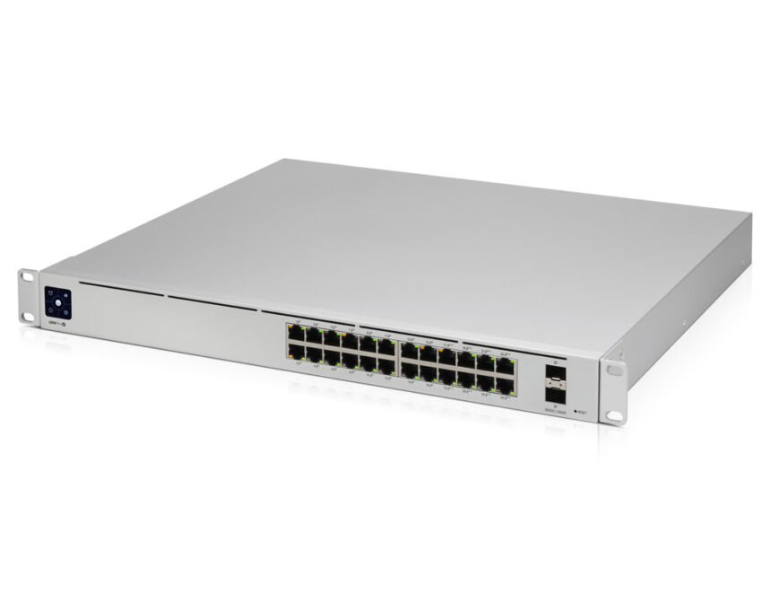 Switch 24 porturi POE UniFi PRO 24, Ubiquiti, USW-PRO-24-POE 1 Switch 24 porturi POE UniFi PRO 24, Ubiquiti, USW-PRO-24-POE
