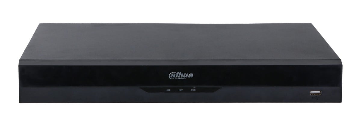 NVR 8 canale, pana la 32MP, WizSense, Dahua NVR5208-8P-EI, 8x PoE, 130W, 2 porturi SATA