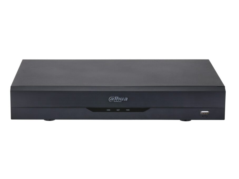 XVR 16 canale Penta-brid Dahua XVR5116H-4KL-I3/T, WizSense, 4K, latime banda 128Mbps, audio, 1 port SATA