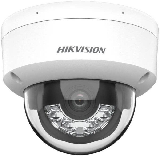 Camera supraveghere IP Hikvision DS-2CD1143G2-LIU(2.8mm), 4MP, Smart Hybrid Light, Audio, PoE, IP67