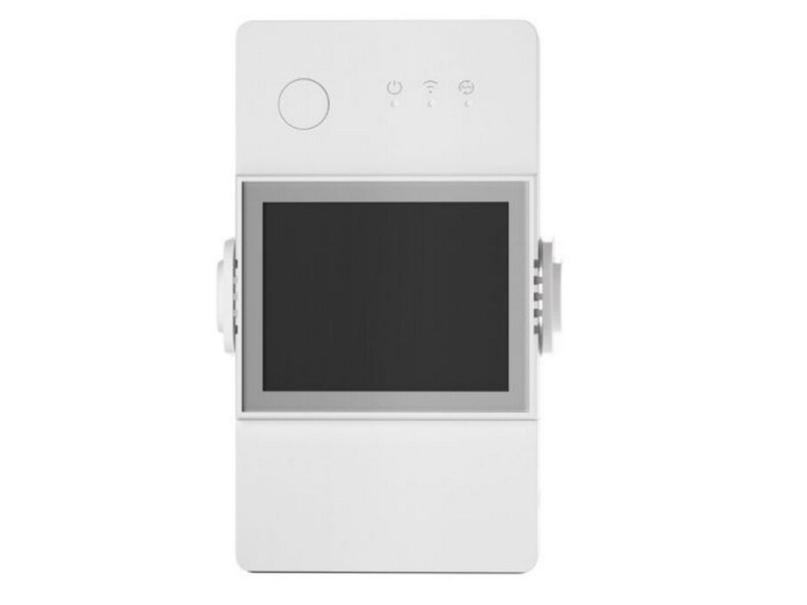 Releu inteligent wireless Sonoff SON-REL-TH16D-R3, Wi-Fi, 230V, 16A, afisaj LCD, control aplicatie mobila