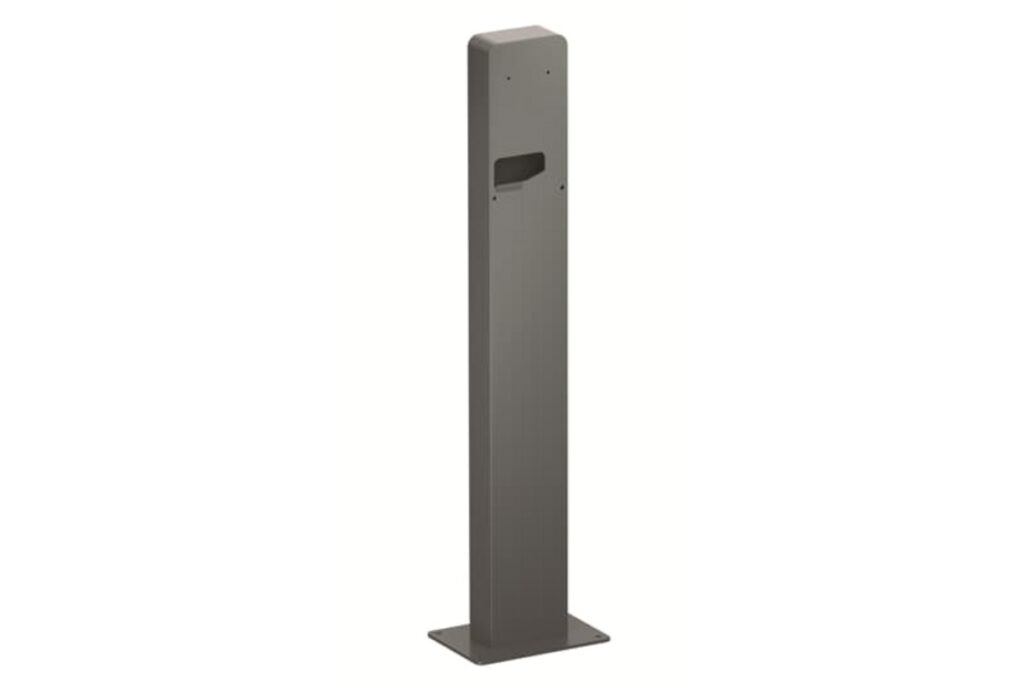 Piedestal aluminiu statii EV ABB Terra AC - pentru 2 statii montate spate in spate, ABB-6AGC085684 1 Piedestal aluminiu statii EV ABB Terra AC - pentru 2 statii montate spate in spate, ABB-6AGC085684