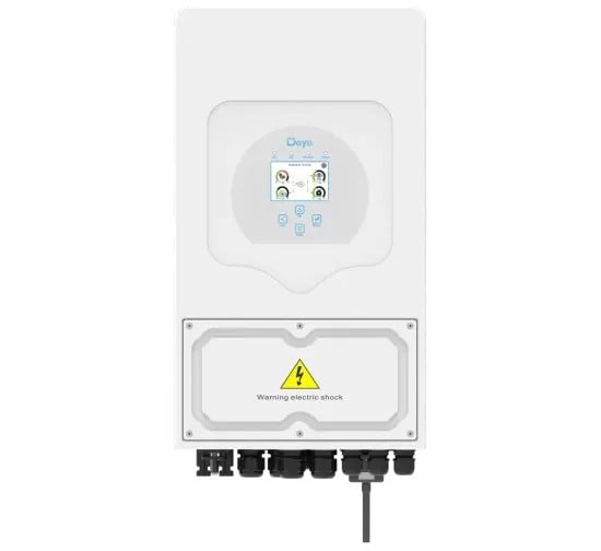Invertor Hibrid Monofazat DEYE SUN-5K-SG03LP1-EU, 5KW, 2 MPPT, eficienta 97.60%, IP65