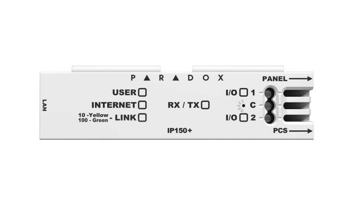 Modul comunicare Paradox IP150+ MQ, Ethernet 10/100Mbps, tehnologie MQTT, aplicatia BlueEye 1 Modul comunicare Paradox IP150+ MQ, Ethernet 10/100Mbps, tehnologie MQTT, aplicatia BlueEye