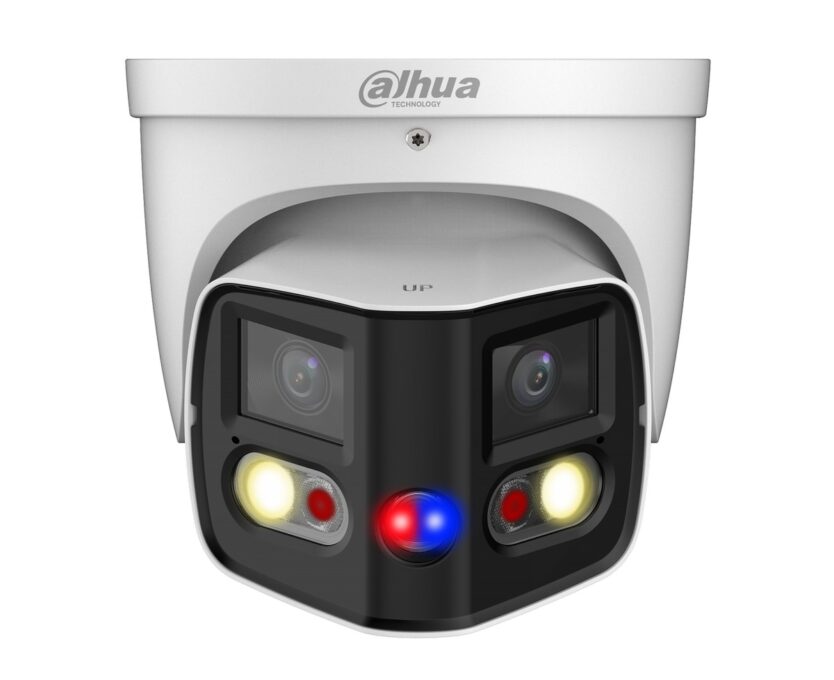 Camera IP Dahua TIOC, EPTZ, WizSense, Lentila Duala, 4K, Iluminare Duala, Alarma acustica si vizuala, PoE, IPC-PDW3849-A180-E2-AS 1 Camera IP Dahua TIOC, EPTZ, WizSense, Lentila Duala, 4K, Iluminare Duala, Alarma acustica si vizuala, PoE, IPC-PDW3849-A180-E2-AS