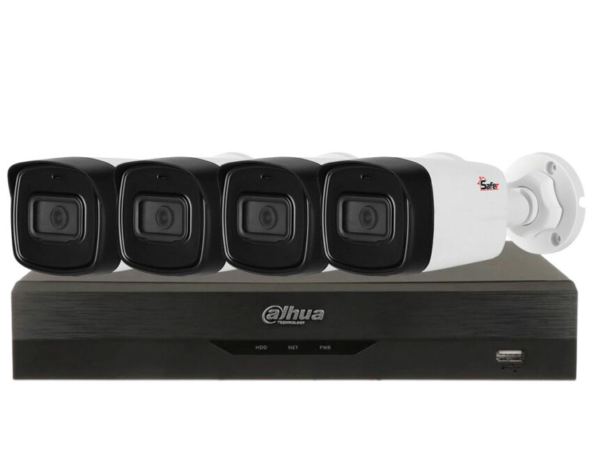 Kit supraveghere video 2MP Full HD, DVR cu 4 camere tip bullet, smart IR 40m, 2.8 mm, KIT4EXT30IRDAH 1 Kit supraveghere video 2MP Full HD, DVR cu 4 camere tip bullet, smart IR 40m, 2.8 mm, KIT4EXT30IRDAH