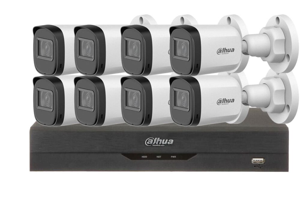 Kit supraveghere video, 8 camere 2MP FULL HD, lentila 3.6mm + DVR Dahua 8 canale, KIT-8EFHD4DAH 1 Kit supraveghere video, 8 camere 2MP FULL HD, lentila 3.6mm + DVR Dahua 8 canale, KIT-8EFHD4DAH