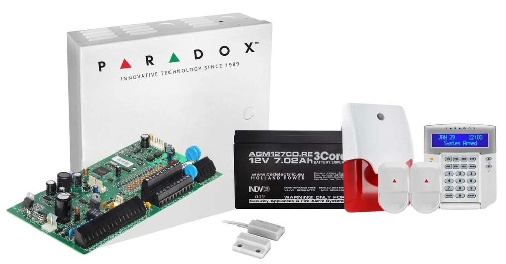 Kit sistem alarma Paradox SP7000 de interior KIT SP7000 INT 1 Kit sistem alarma Paradox SP7000 de interior KIT SP7000 INT
