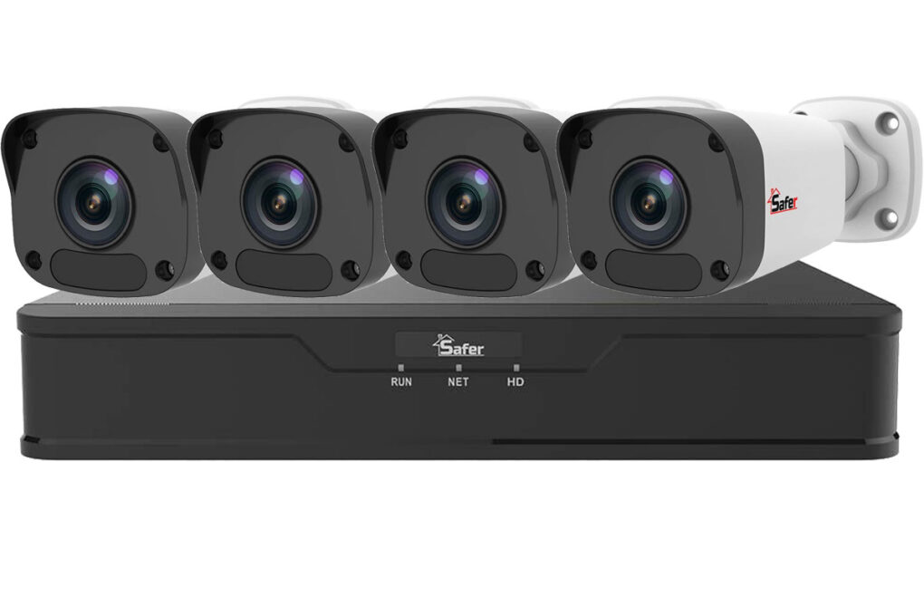 Kit supraveghere video Safer, 4 camere, 2MP Full HD, NVR 4 canale, SAF-4X2MPLED-POE 1 Kit supraveghere video Safer, 4 camere, 2MP Full HD, NVR 4 canale, SAF-4X2MPLED-POE