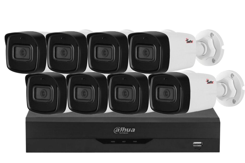Kit camere supraveghere exterior profesionale, 8 camere, FULL HD, IR 40 M, lentila 2.8 mm, KIT8FHDE 1 Kit camere supraveghere exterior profesionale, 8 camere, FULL HD, IR 40 M, lentila 2.8 mm, KIT8FHDE