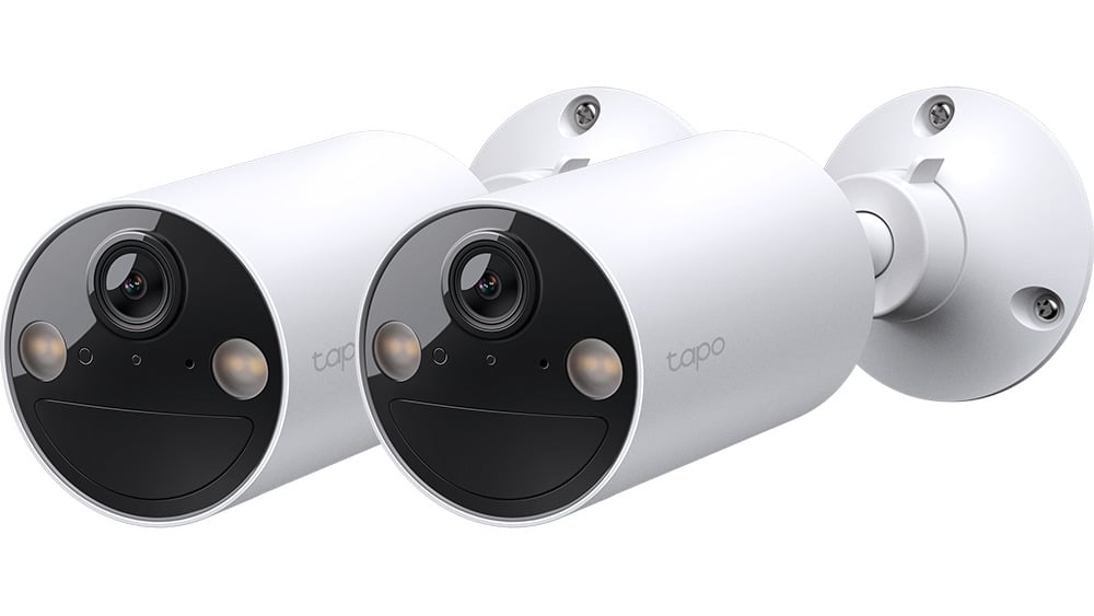 Kit 2 camere supraveghere exterior TP-Link Tapo C410(2-pack), 2K 3MP, Wi-Fi 2.4GHz, baterie 180 zile, Iluminare duala, IR 9m, slot microSD max 512GB, detectie AI, IP65 1 Kit 2 camere supraveghere exterior TP-Link Tapo C410(2-pack), 2K 3MP, Wi-Fi 2.4GHz, baterie 180 zile, Iluminare duala, IR 9m, slot microSD max 512GB, detectie AI, IP65