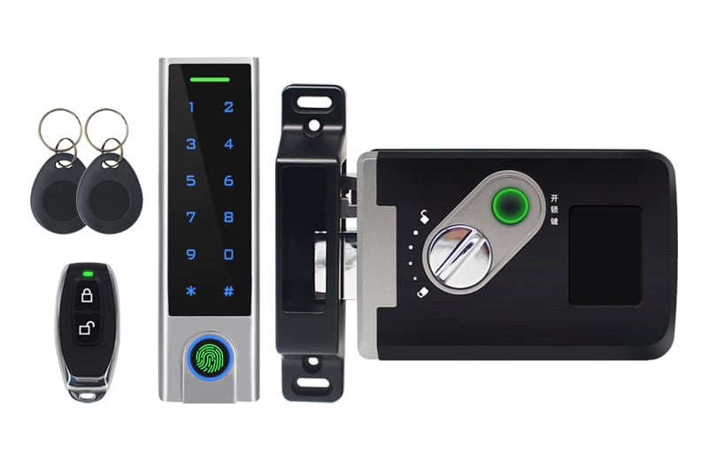 Kit control acces wireless complet, tastatura, amprenta, telecomanda, yala si TAG RFID 125KHz, IP65, 1000 utilizatori, SECUKEY-D7-X 1 Kit control acces wireless complet, tastatura, amprenta, telecomanda, yala si TAG RFID 125KHz, IP65, 1000 utilizatori, SECUKEY-D7-X
